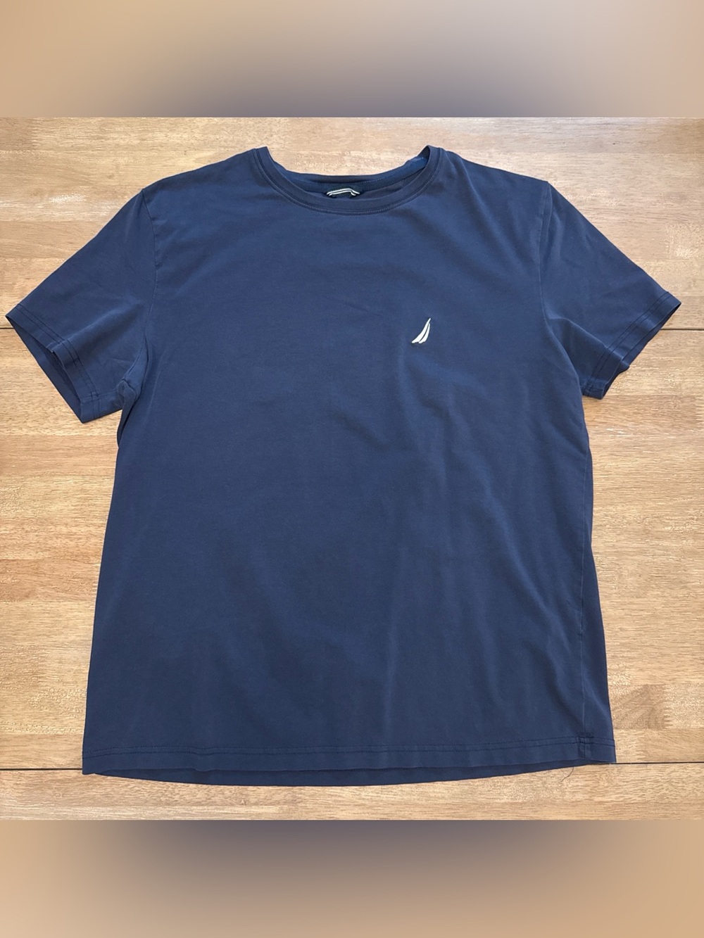 Nautica Navy Men's Crewneck T‑Shirt - L